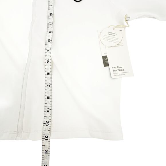 VUORI Chilled Out Track Full Zip in White L - Picture 10 of 11